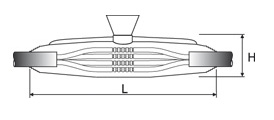 Verbindungsmuffe GT 10 bis 13